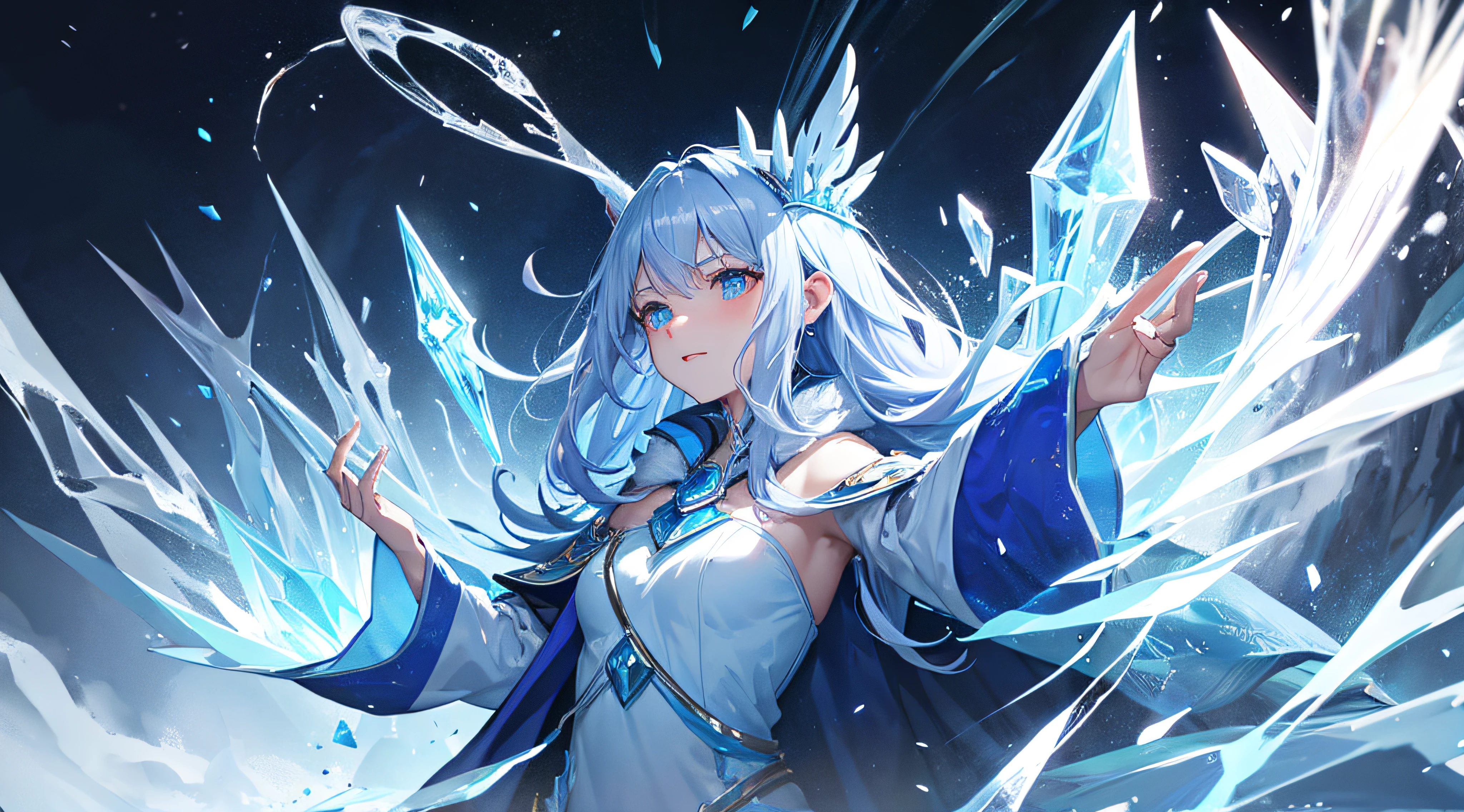 Mage, Ice Magic, Fantasy