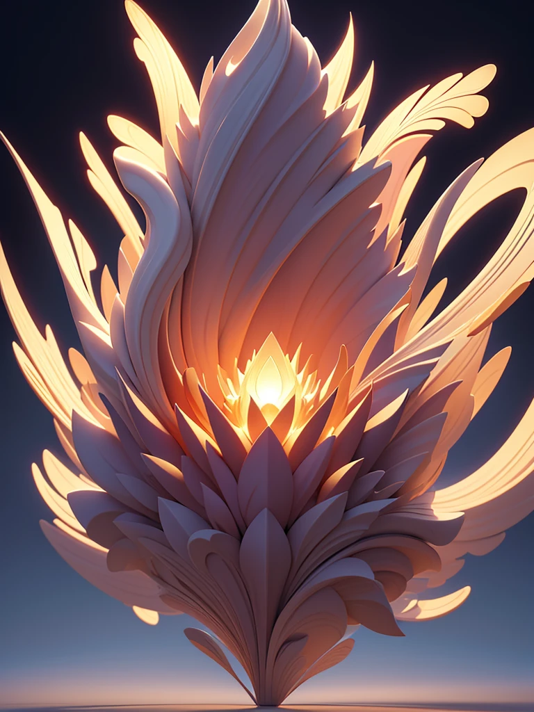 (masutepiece), Realistic, Cinematic Light, Fractal Art, minimalism