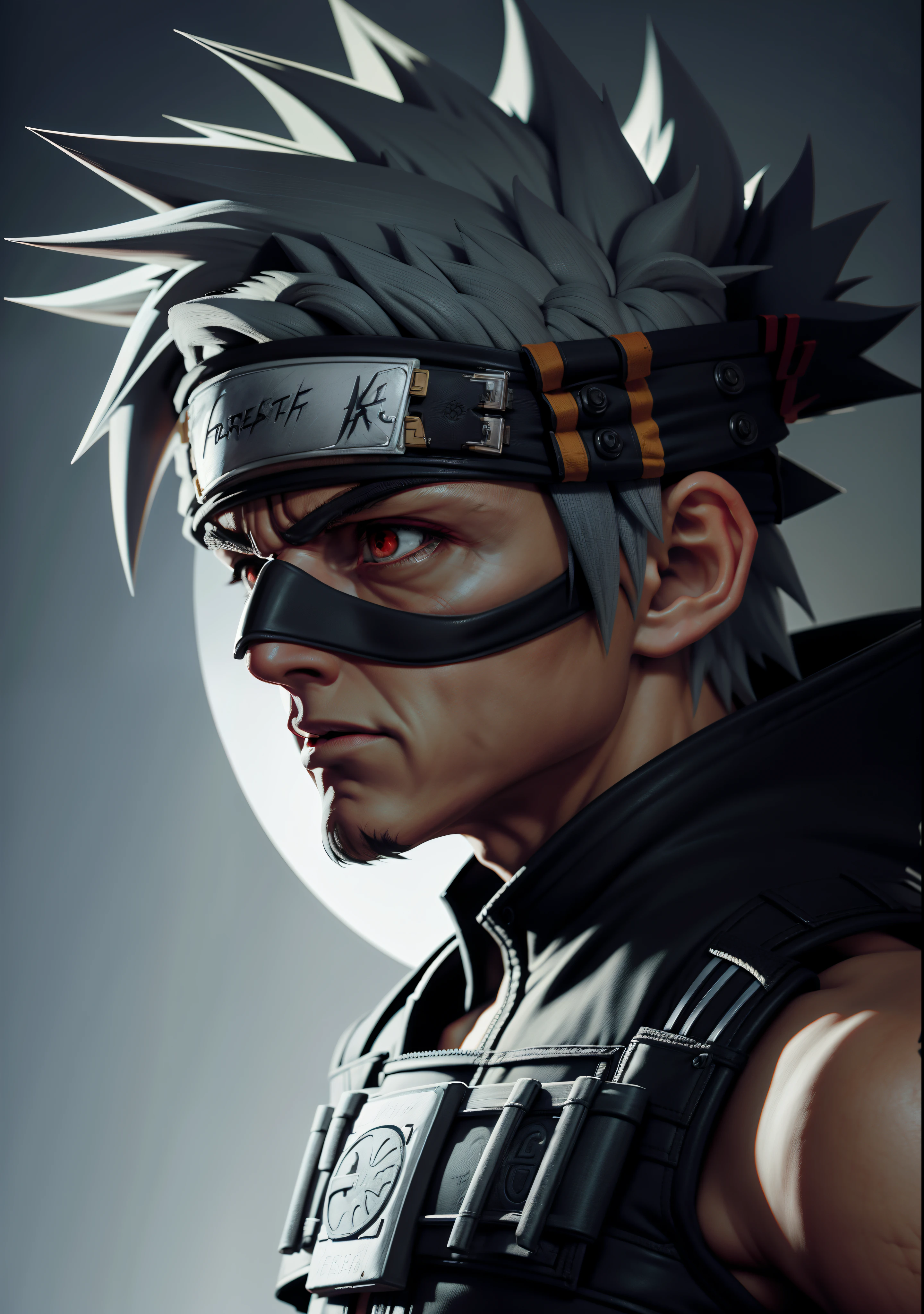 Kakashi Hatake, realistic, 8k, photo montage --auto --s2