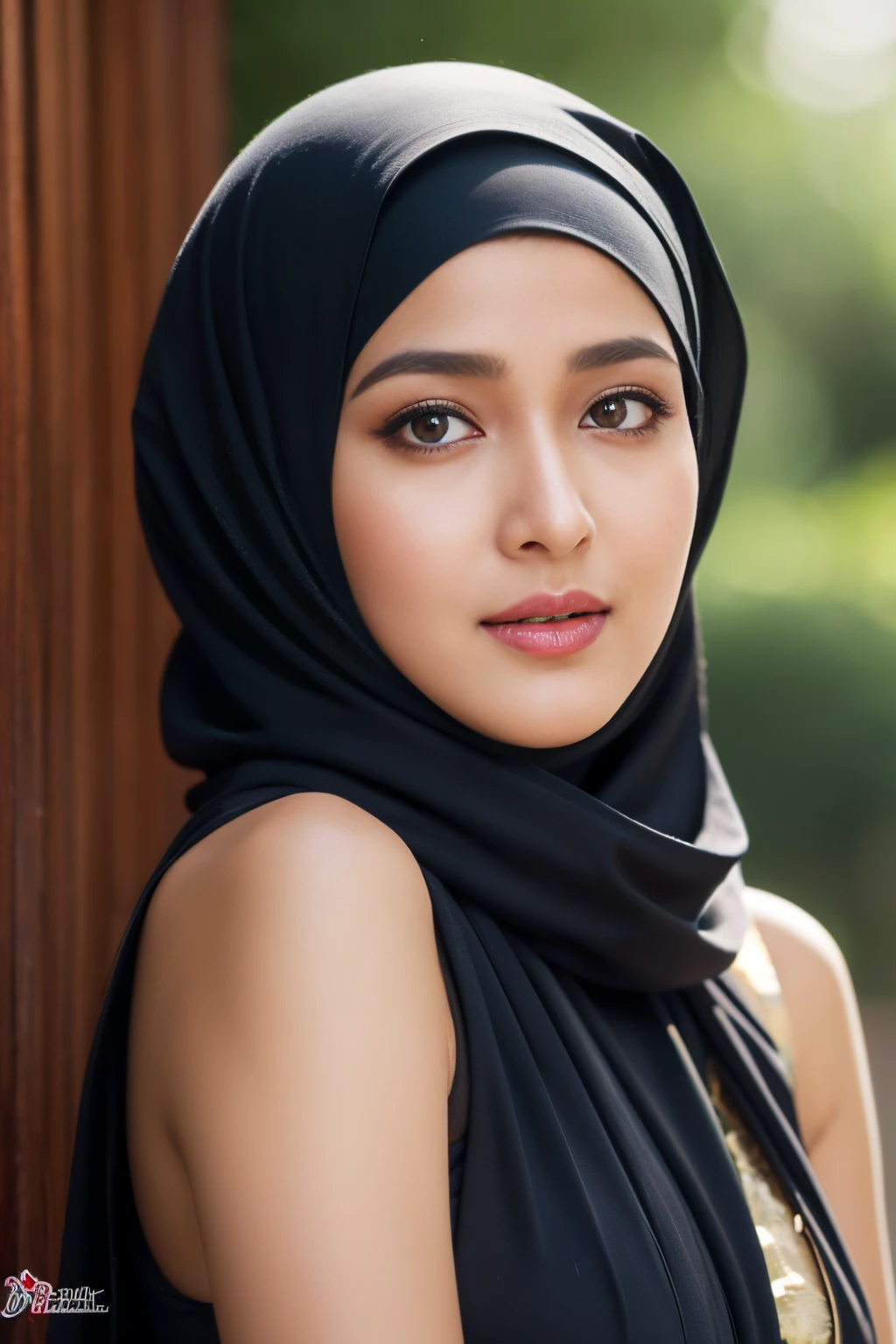 slutty, top-quality,Beautiful detailed hijabi,Bewitching face,(((kerala)))  model,long lashes,Detailed details,Colossal tits,sideboobs,stares at the camera