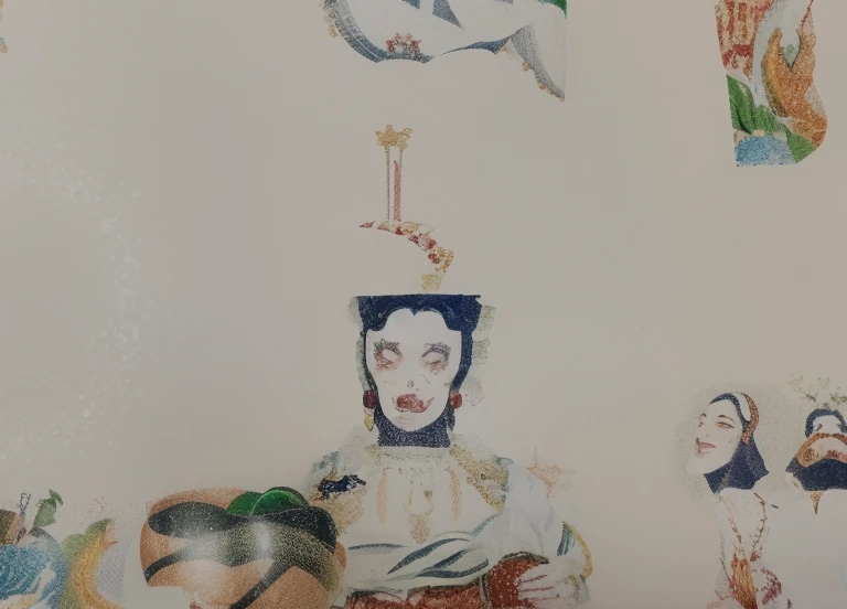 In the restaurant，An arrogant queen looks at everyone，He sent his men to the people who were watching and eating.