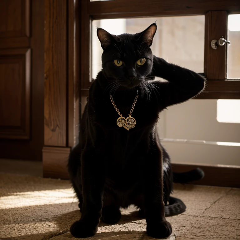 a cat thats a gangster