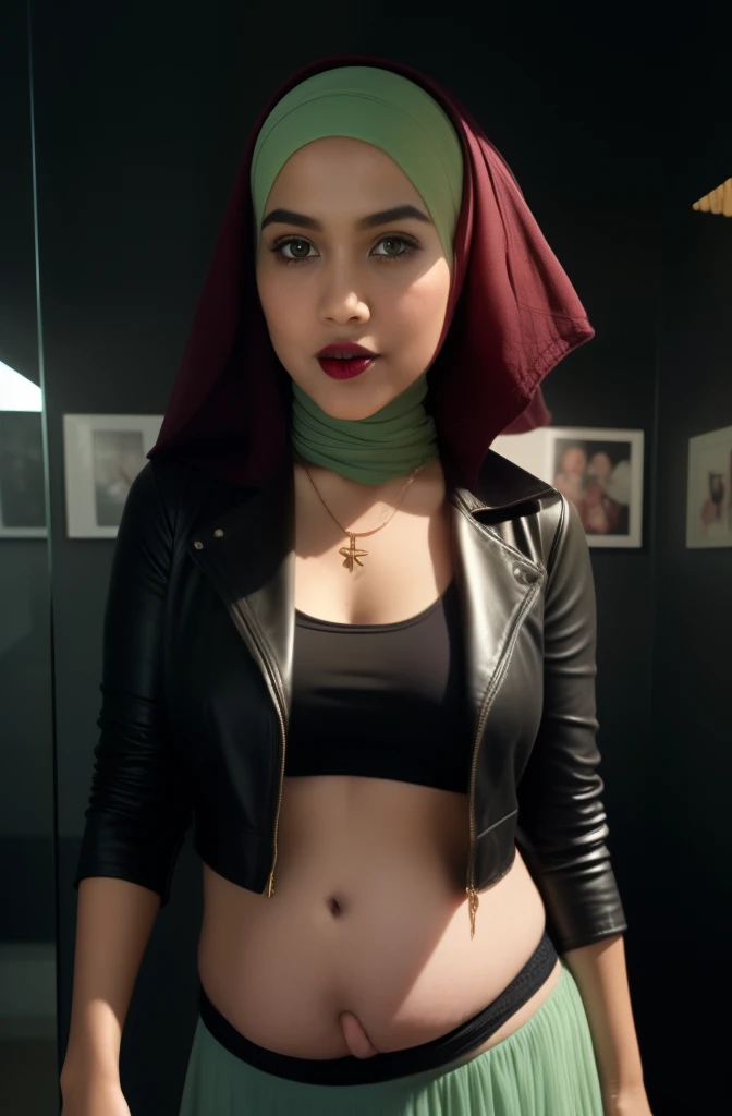 (((HIJAB MALAY GIRL))), (((BLACK LIPS))), (PREGNANT ), top-quality、masterpiece、Surreal、((s room))、((Stuffed animals are on display.))、transparent Gymnastic suit、japanes、Pupils、tiny girl、The appearance of the childht 140cm、hchool girl、small bodyd、streaks、Thin lport、Sunlight、Human Realistic Skin、Glossy skin、a picture、full bodyesbia. (((Transparent))), (((SOFT GREEN LACE))), (((SKINNY BOOBS))), (((TRANSPARENT SKIRT))), (((FLAT CHEST))), (((FLAT CHEST))), (((FLAT CHEST))), (TIGHT FIT TRANSPARENT DRESS). (OPEN MOUTH) (ANGRY), ( HEAVY PREGNANT ), (((LEATHER))), (((PIERCED IN THE CENTER))).
