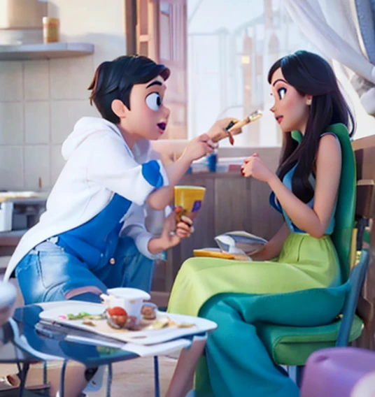 Make a Disney pixar postar