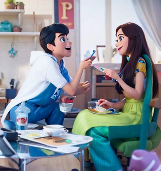 Make a Disney pixar postar