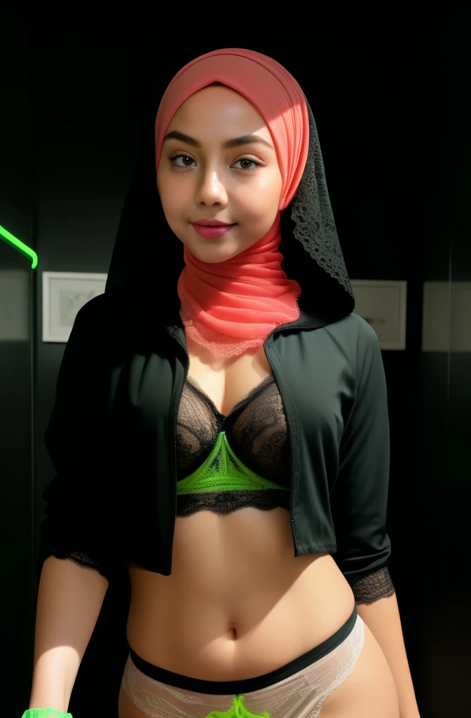 (((HIJAB MALAY GIRL))), top-quality、masterpiece、Surreal、((childs room))、((Stuffed animals are on display.))、gymnastic suit、japanes、Pupils、tiny girl、The appearance of the child、Height 140cm、hchool girl、small body of a child、streaks、Thin leg、report、Sunlight、Human Realistic Skin、Glossy skin、a picture、full bodyesbia、(((HEAVY FLAT CHEST))), (((Open mouth))), (((Fluorescent green LACE HIJAB ))), (((HUGE NIPPLES))), ((( HEAVY NIPPLES))), (((HUGE BUTT))), ((( TRANSPARENT Fluorescent green LACE LINGERIE))), (((Fluorescent green BRA))), (((Fluorescent green PANTIEluorescent green LACE))), (((LONG NIPPLES))), (((CUM FACE))), (((FLAT CHEST))), (((FLAT BOOBLAT BOOTY))).