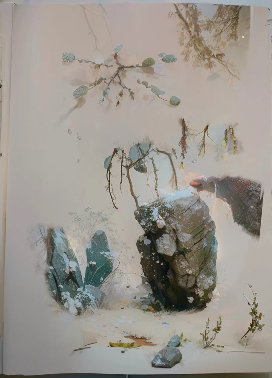 Connect the main body with branches,Create a sense of time and space dislocation