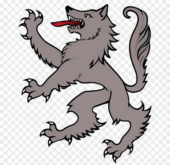 a cartoon wolf coat with its paw raised and its mouth open, an anthropomorphic wolf, anthropomorphic wolf, anthropomorphic wolf male, dire wolf, female anthropomorphic wolf, lobisomem?, Fenrir, lobisomem sexy moral alta raiva, Wolp, um lobo minotauro, Gnoll, high school mascot, lobisomem