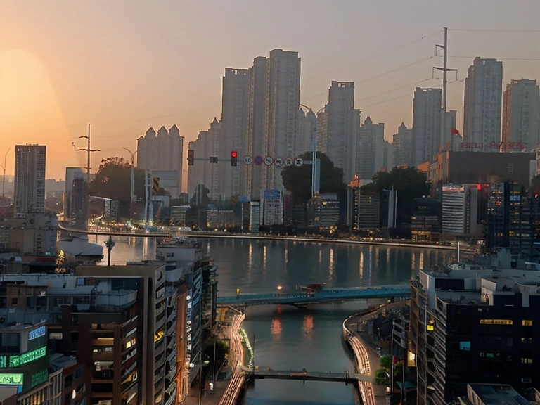 Developed cities