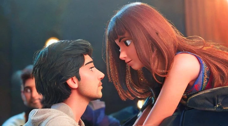 Highly detailed, Fix the man's features to be clear
