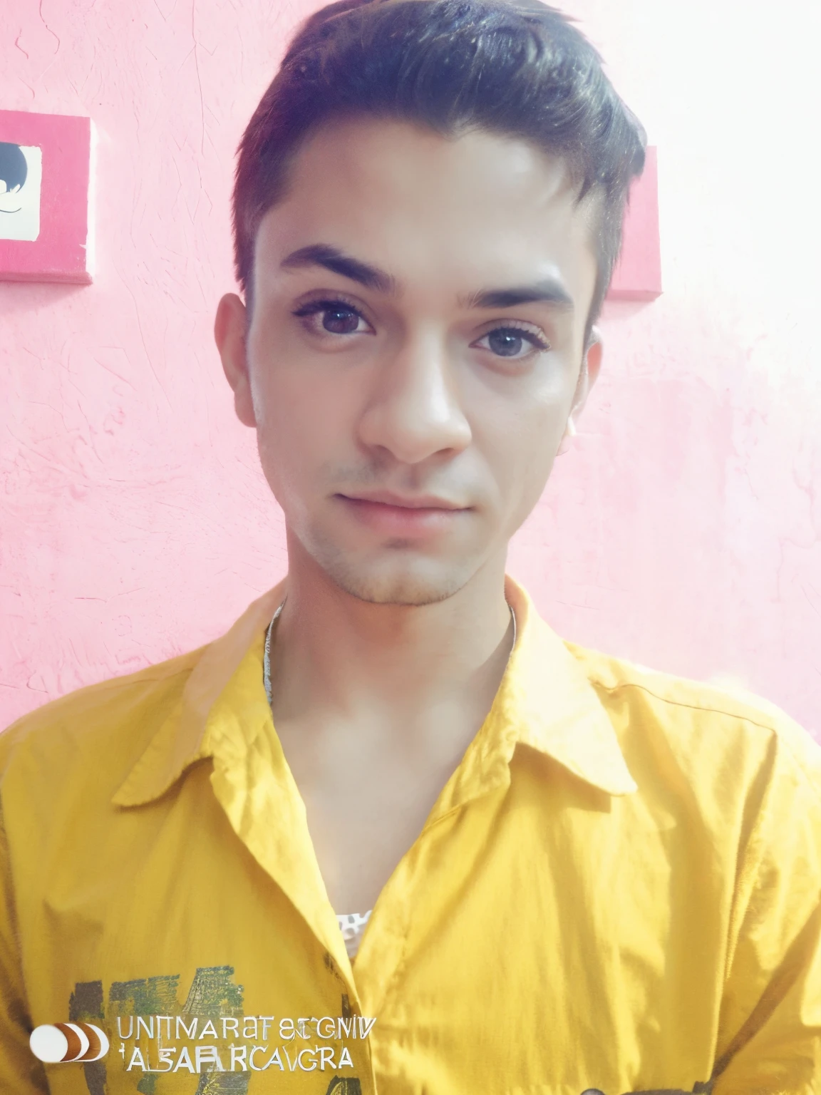 Change background Sai branch punk handsome boy realistic face ultra realistic face sister body