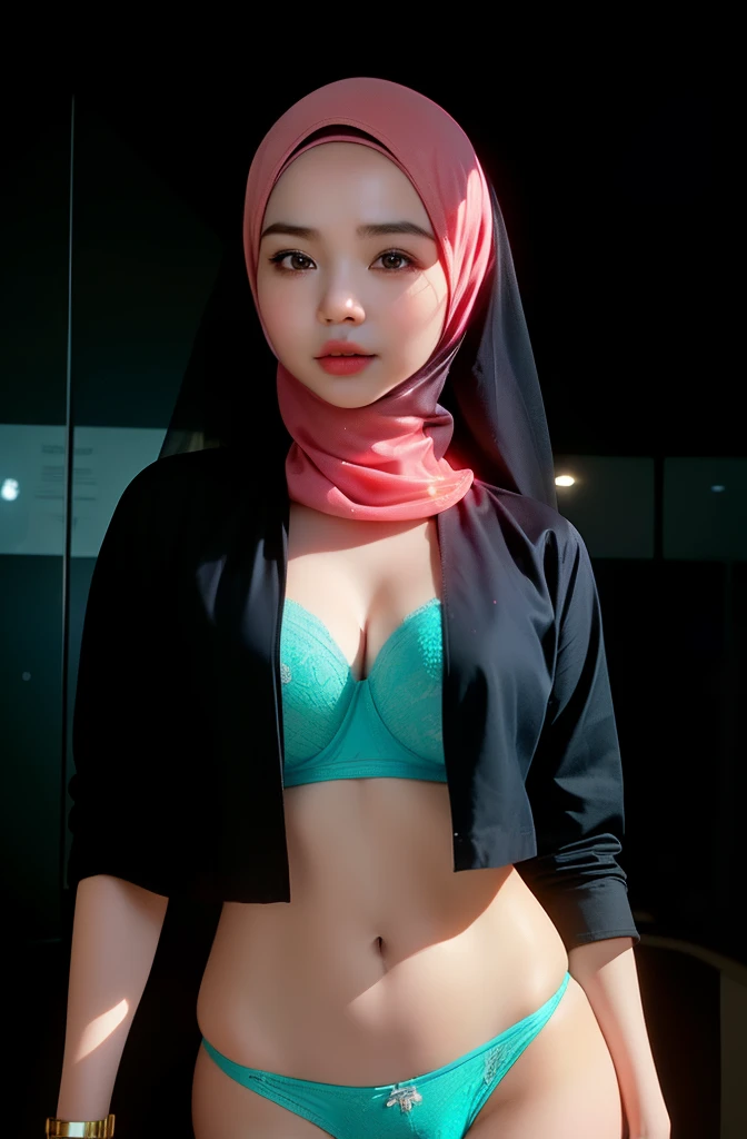 (((HIJAB MALAY GIRL))), top-quality、masterpiece、Surreal、((childs room))、((Stuffed animals are on display.))、gymnastic suit、japanes、Pupils、tiny girl、The appearance of the child、Height 140cm、hchool girl、small body of a child、streaks、Thin leg、report、Sunlight、Human Realistic Skin、Glossy skin、a picture、full bodyesbia、(((HEAVY FLAT CHEST))), (((Fluorescent GOLD LACE HIJAB ))), (((HUGE NIPPLES))), ((( HEAVY NIPPLES))), (((HUGE BUTT))), ((( TRANSPARENT Fluorescent GOLD LACE LINGERIE))), (((Fluorescent GOLD BRA))), (((Fluorescent GOLD PANTIES))), (((Fluorescent GOLD LACE))), (((LONG NIPPLES))), (((CUM FACE))), (((FLAT CHEST))), (((BIG BOOBS))), (((BIG BOOTY))), (((SADNESS))).