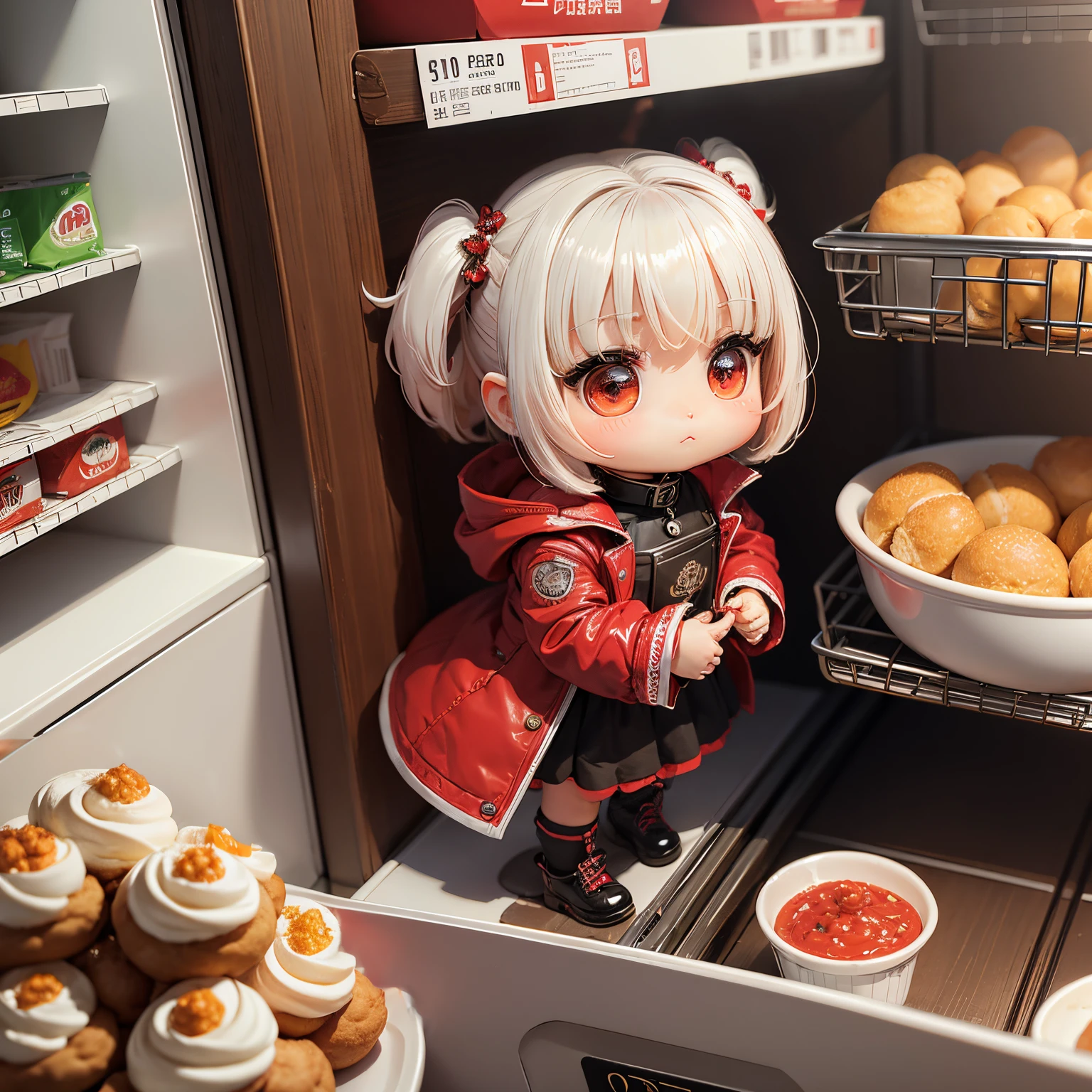 multiple cream puffs