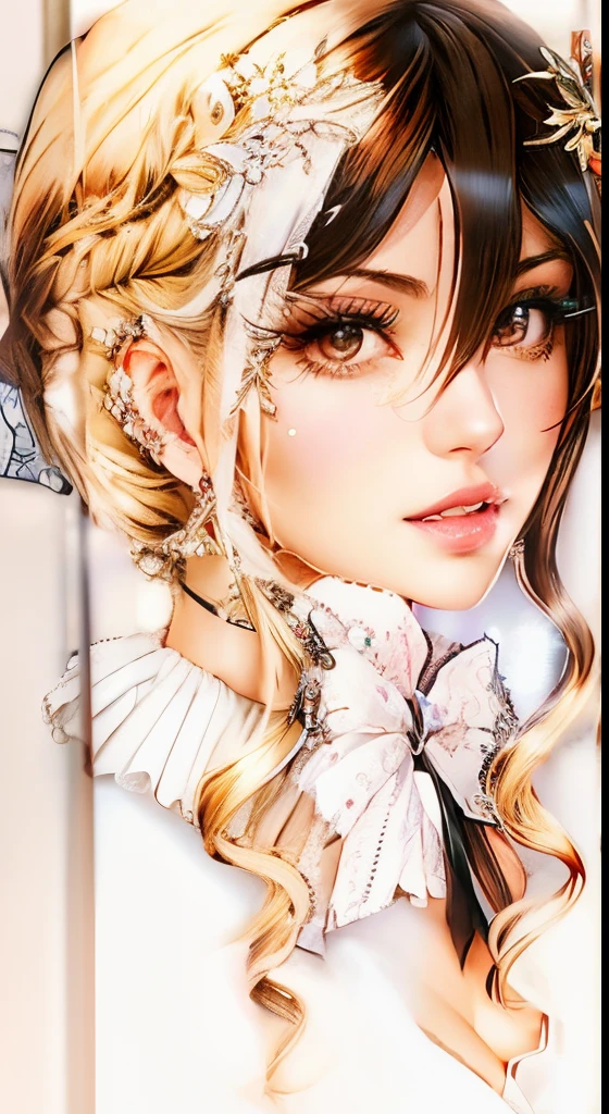 arafed image of a sexy couple posing together in a window, seductive tifa lockhart portrait, tifa, tifa lockhart, tifa lockheart, tifa lockhart portrait, glamorous tifa lockheart, portrait of tifa lockhart, tifa lockhart with blonde hair, range murata and artgerm, 8k high quality detailed art