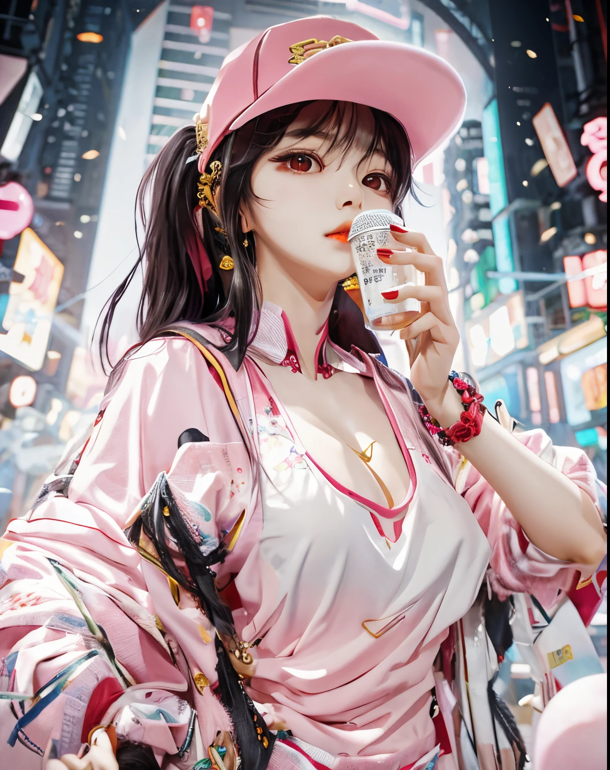 1girl, korean, idol,