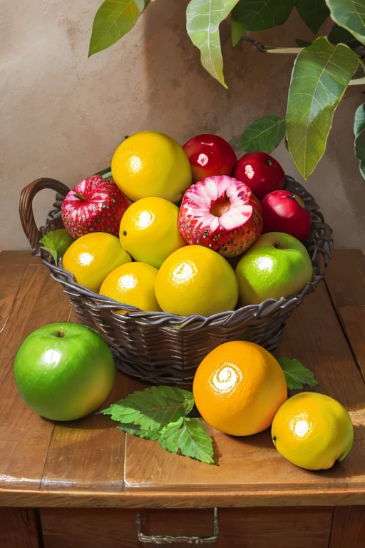 Masterpiece, Best Quality,fruits, Background, Too much, still life