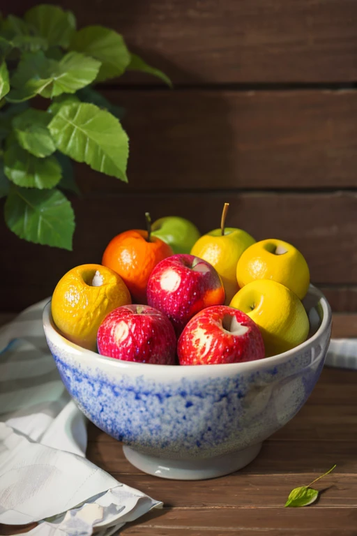 still life, few fruits