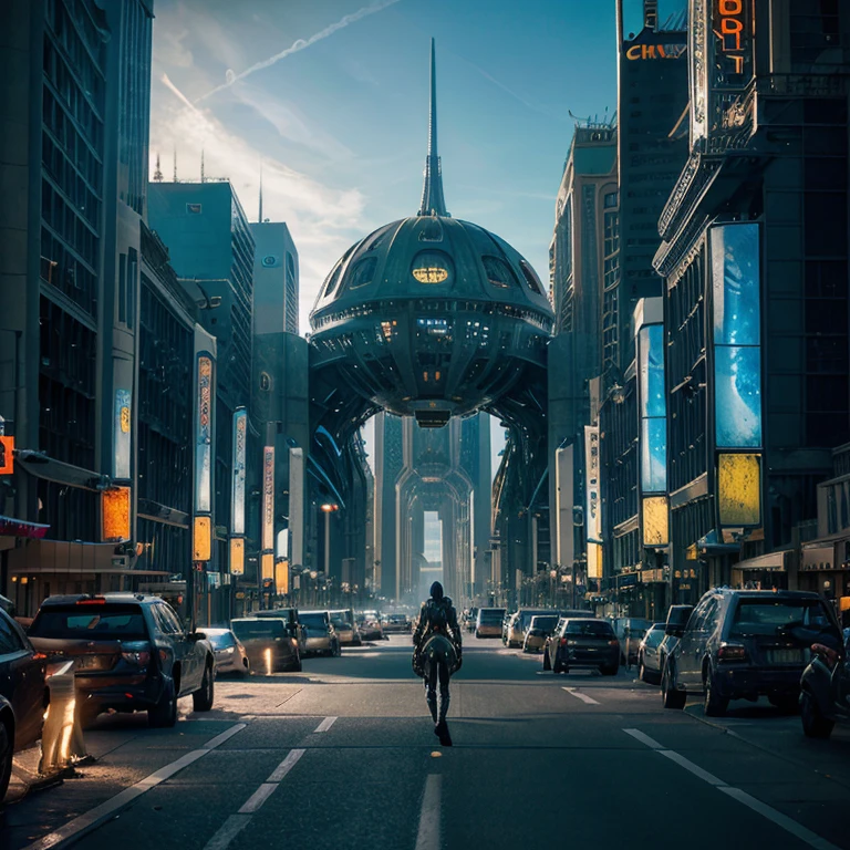 Landscape, Science fiction, Fantasy, Las Vegas, Fantasy city, Science fiction city, Fantasy races, Science fiction races, Portals Tear in Revealing different worlds and dimensions, Centaur's, aliens, cyborgs, Harpies, Frantasy streets, Science fiction vehicles, Gothic buildings,