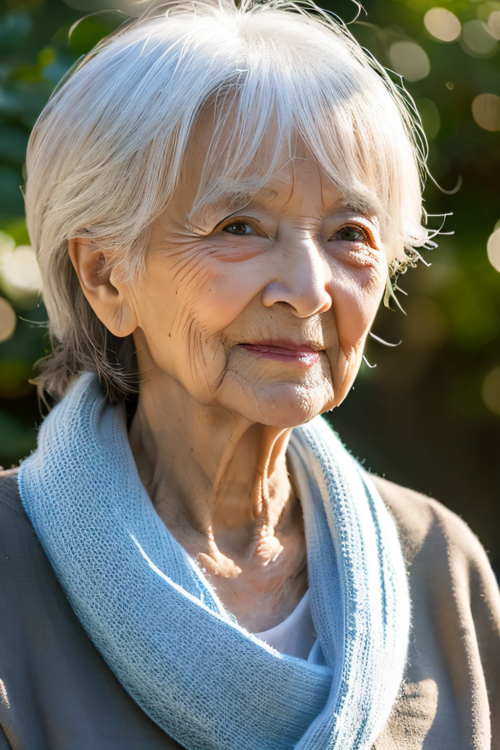 senior, 100 years old, healthy, Japan