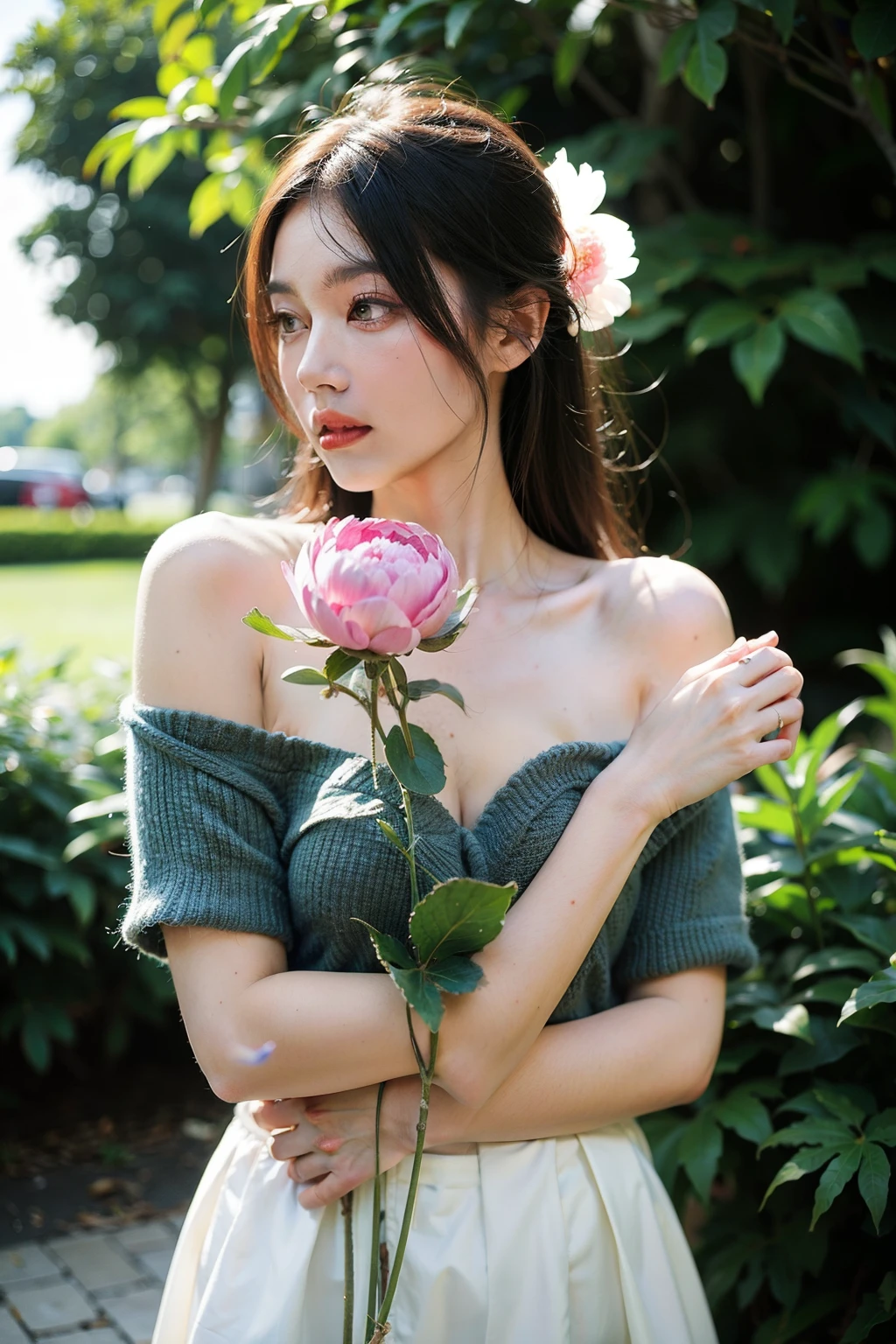 Peacock Peony