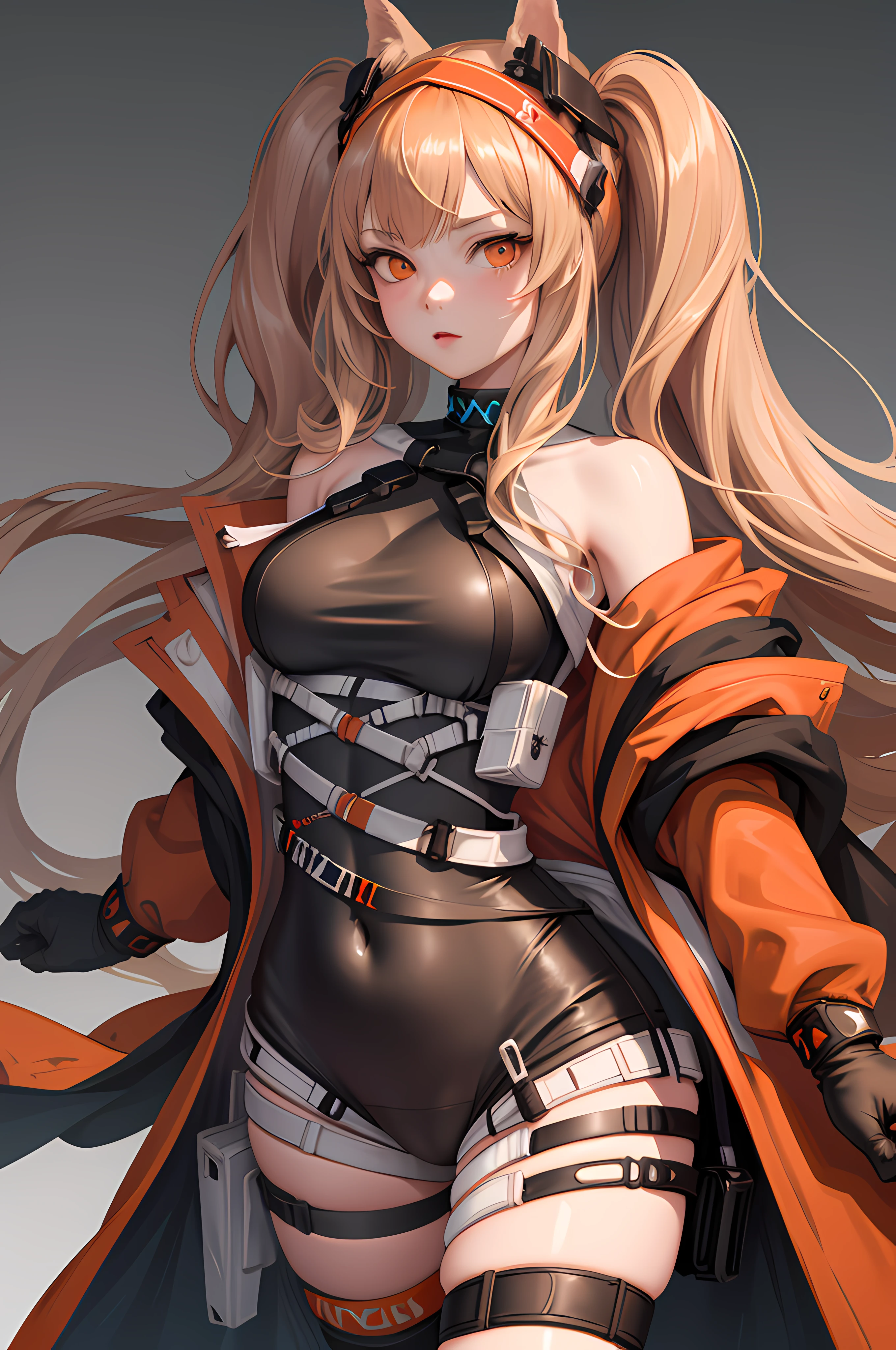 (The content  very detailed:1.3), 
1 busty girl, Alone, (Orange eyes:1.2), 
Aang_DV, Orange eyes, 
hyper-detailing, (A high resolution:1.1), Best quality, (tmasterpiece:1.3), 电影灯光, white backgrounid, scenecy, ink, 
(The face and eyes are very detailed:1.3),