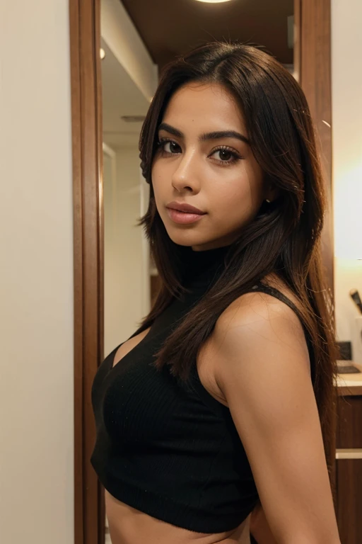 mulher linda parecendo a Anitta