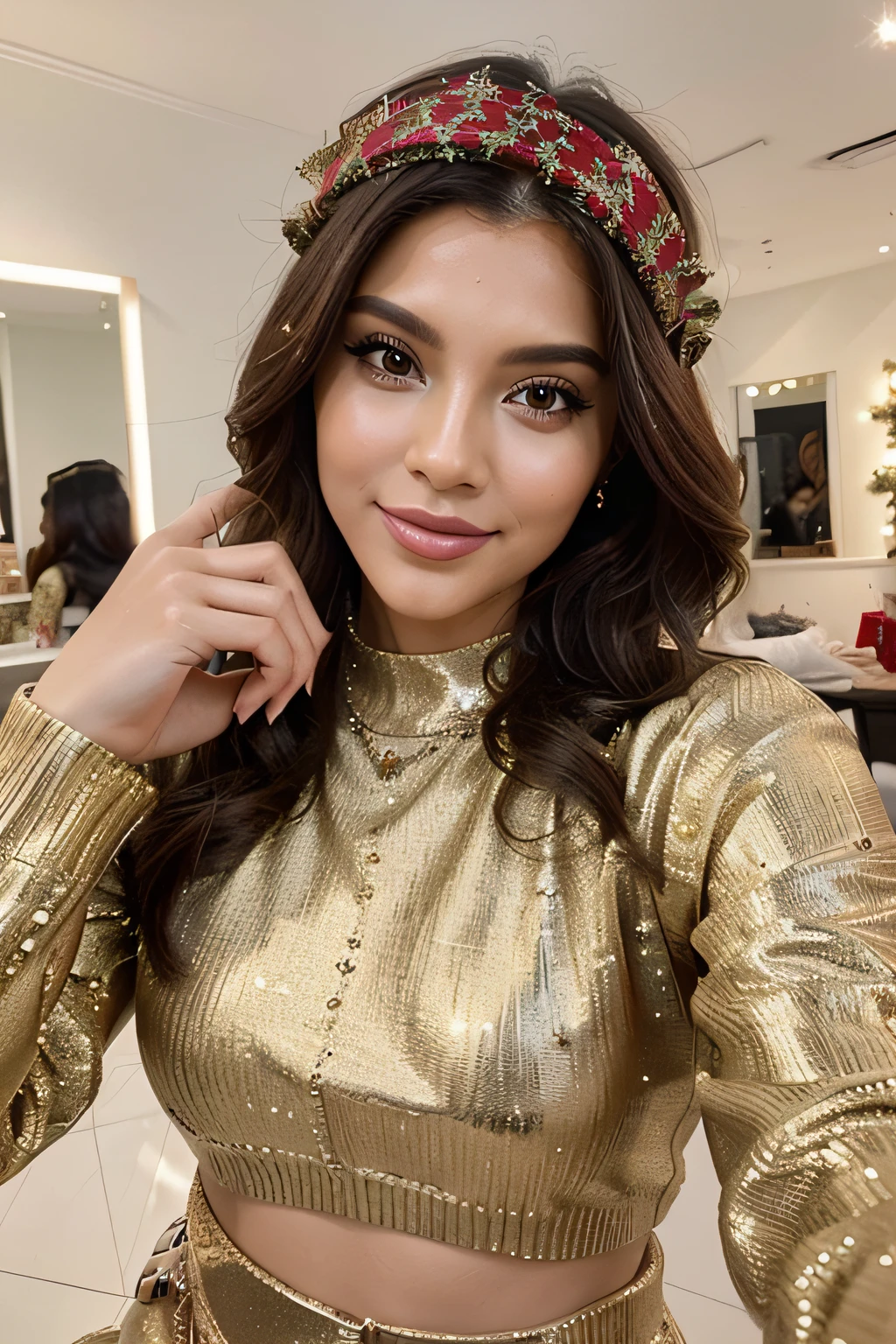 Weekend Glam: Embracing the weekend vibes with an influencer-worthy selfie! 💫📸 Join me in capturing the essence of December on this 10th day of the month. How are you styling your weekend moments? Share your weekend glamour and let's spread the festive cheer together! #WeekendGlam #DecemberSelfieMagic