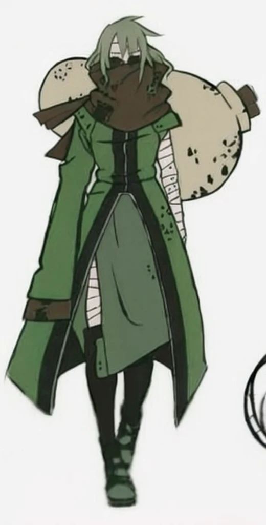 personagem de anime com casaco verde e cabelo branco (MENINO) de anime desonestos, Tatsumaki de um homem de soco, WITH 1 ARM BANDAGED, Tatsumaki, SHINO, Naruto, Mago da Terra masculino, Capa Verde, com colmeia nas costas, , com um manto verde, como um personagem de anime, character adoptable, Misterioso como Loki masculino, :14 Estilo anime dos anos 90 , Ninja da Vila da folha