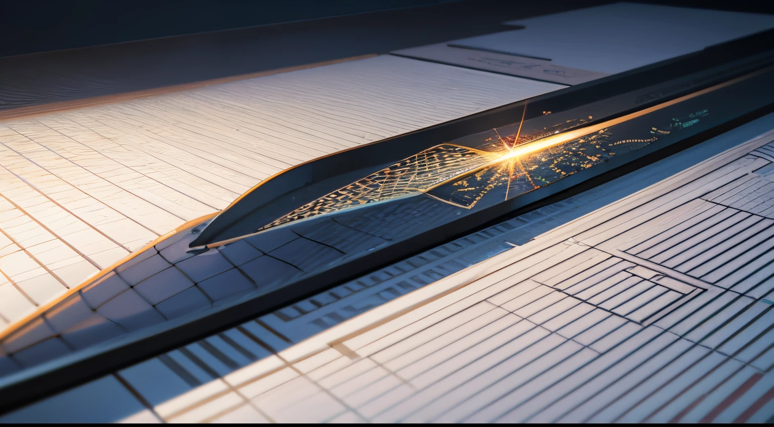 Engaging 3D visualization featuring stunning graphs、glinting