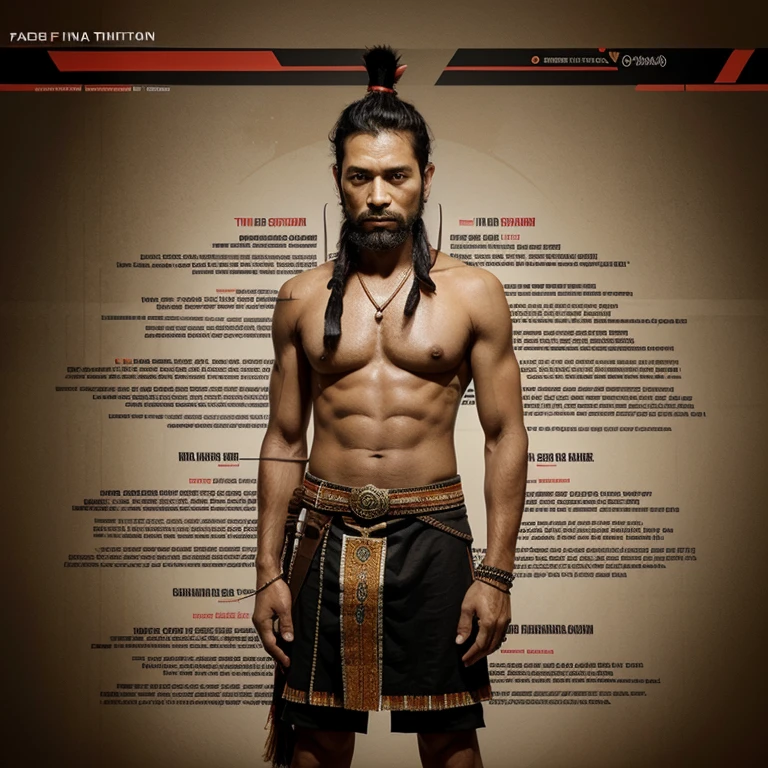 generate an infographic whose length is 2ftx3ft about bago tribe