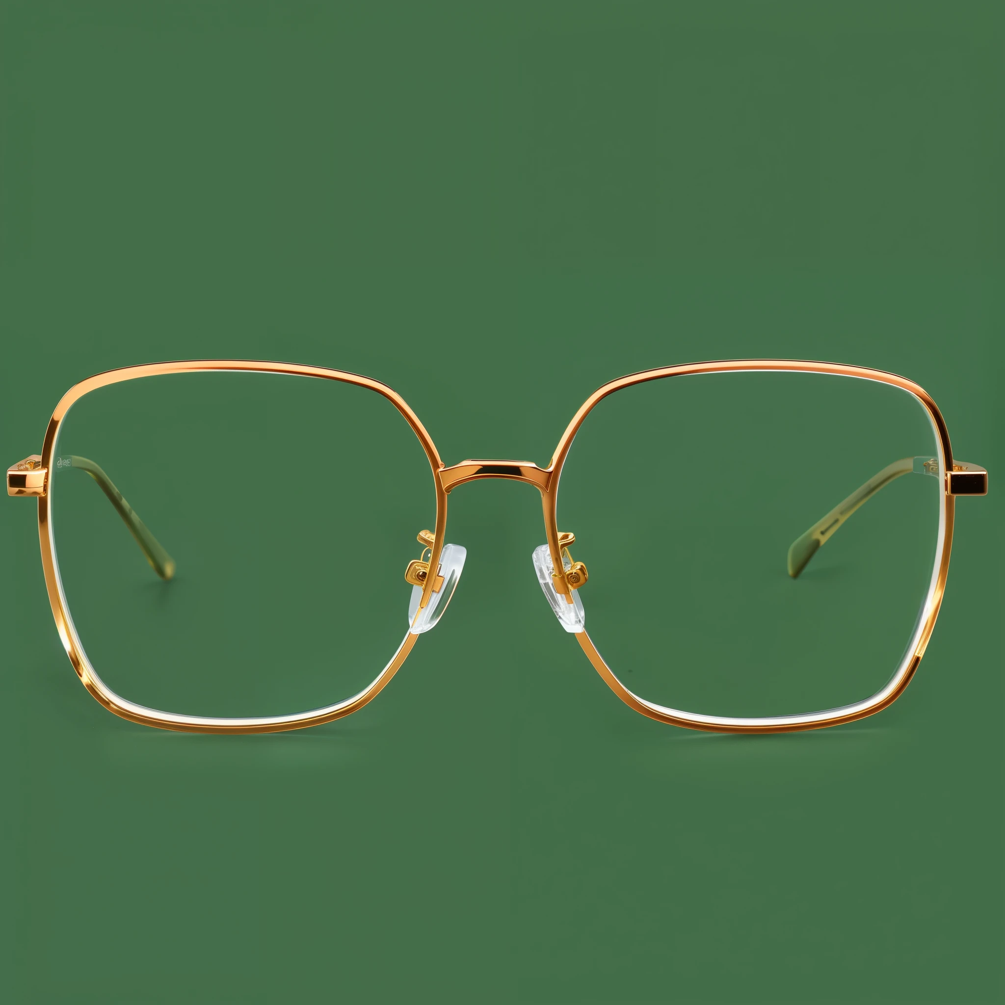 Close-up of a pair of glasses on a green background, rimless eyewears, Wears square glasses, Square frame glasses, transparent glasses, large glasses, large glasses, Square glasses, gold glasses, eye glass |, small square glasses, Wearing square-rimmed glasses, bigger!!!!!! eye glass!!!, Glasses frames, Navigation glasses, thick glasses, Glasses with transparent background, frames with metal flowers, no temples required