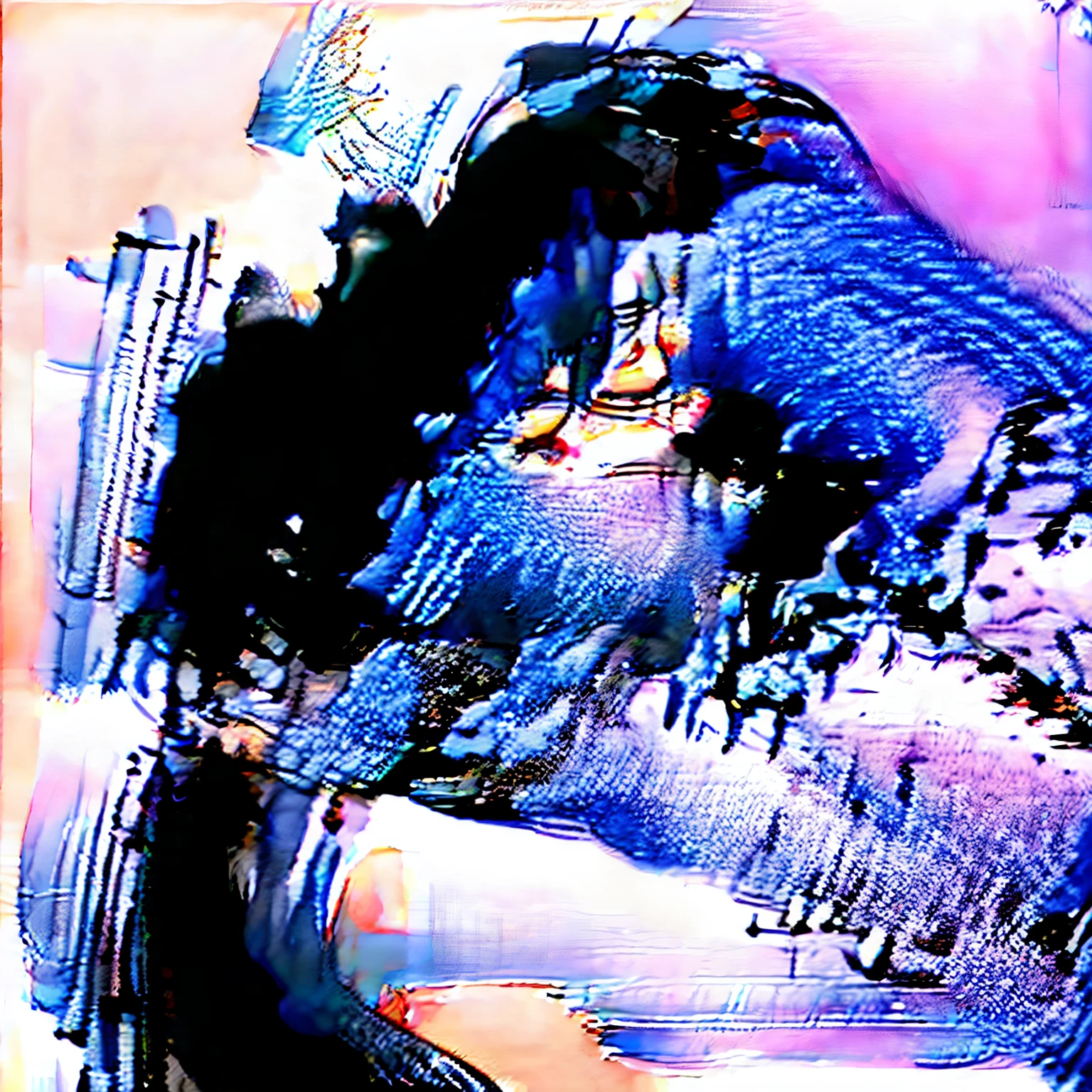 song cover, overthinking, black, blue