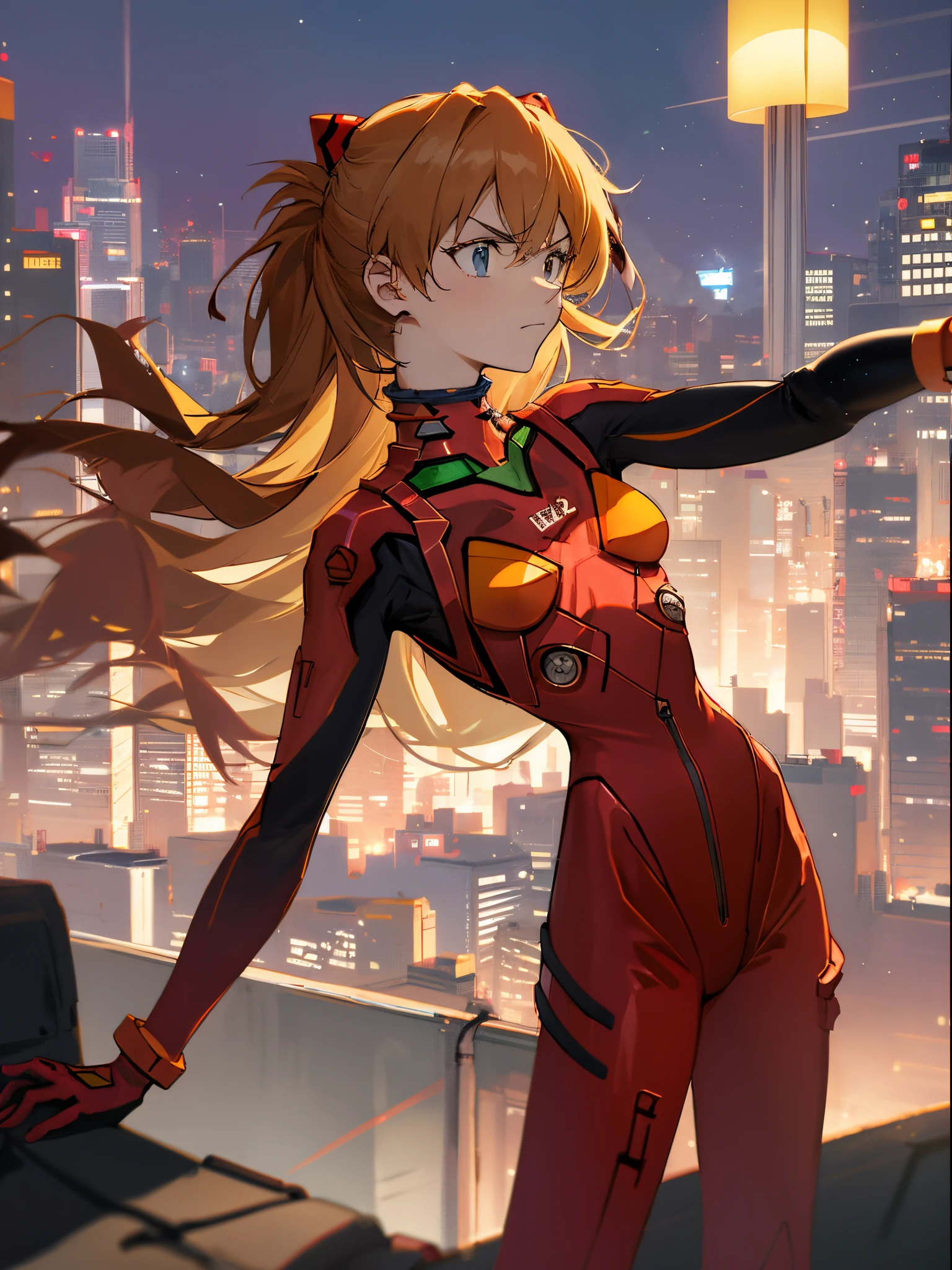 nighttime scene