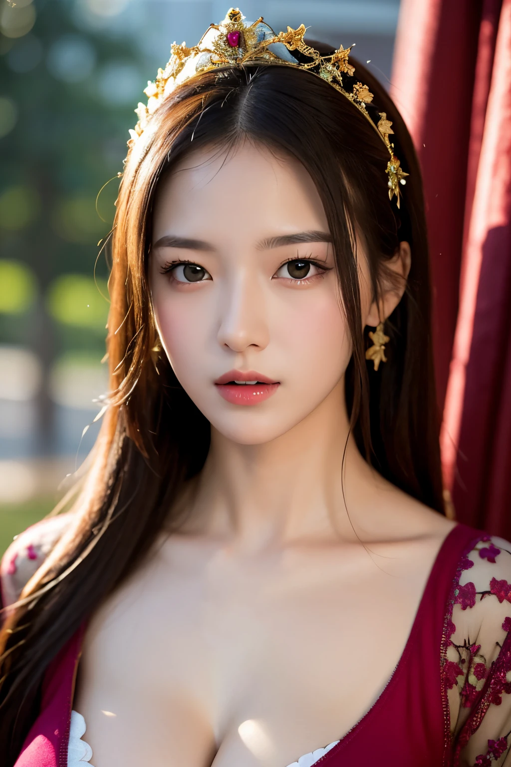 ((best quality)), ((masterpiece)), (detailed), full of fantasy,Perfect female body portrait