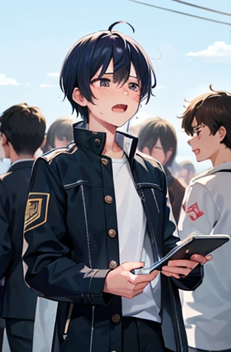 (Male college students who are cool but start leaking)、(((Male college students who are cool but start leaking)))、(((Male college students who are cool but start leaking)))、((layered clothes))、creation、dust particles、smooth anime cg art、(cold wind outside)、Cool male college students' crotches bulge in the moment they see a boy.、In addition, my sexual desire becomes a slut, and I can't hold back and tremble on the spot with continuous ejaculation.、sexual excitement、tears、涎,