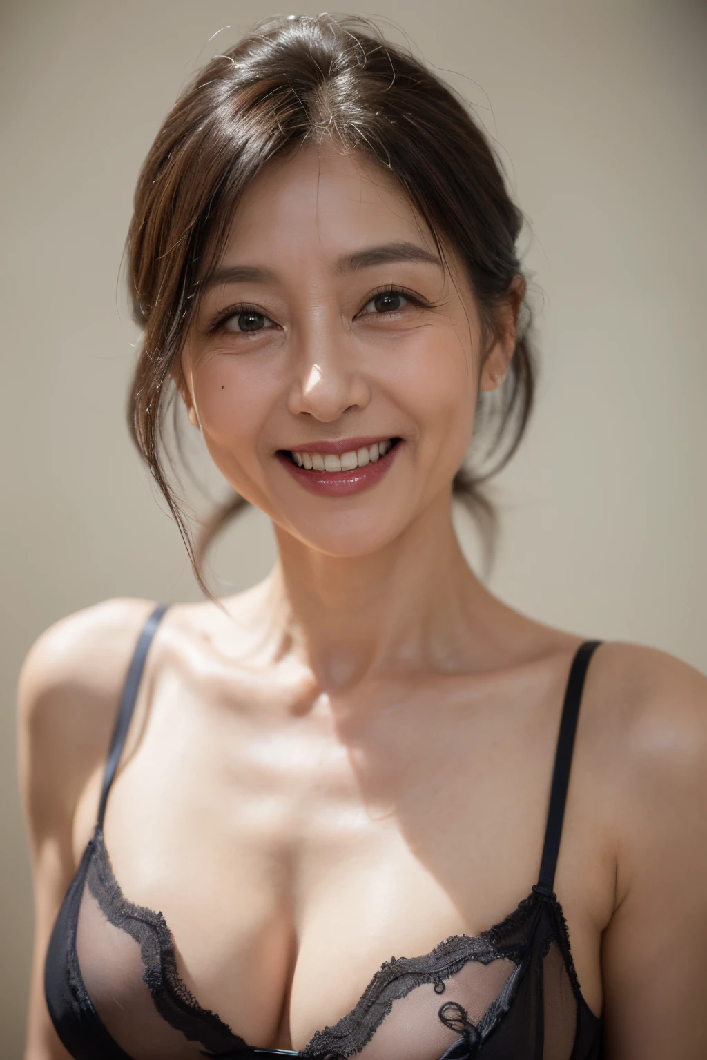 (Photoreal: 1.4), (Hyper-Realistic: 1.4), (Realistic: 1.3), (BRAV5), Smooth Lighting: 1.05), (Improved Cinematic Lighting Quality: 0.9), 32K, 1 Japan girl, 20-year-old girl, (Very delicate body, slender abs: 2.5)), Slender waist, Small breasts, (((Bare Top Bikini: 1.3) ), Realistic Lighting, Backlight, Face Lights, Ray Trace, (Whitening Light: 1.2), (Image Quality Improvement: 1.4), (Best Image Quality: 1.4), (Detailed Eyes), Fine Face, (Joy, Blush), (Tired and Sleepy and Satisfied), (Increased Body Line Mood: 1.1), (Increased Skin Texture Beauty: 1.1), 180mm Lens, Nipple Shadow,