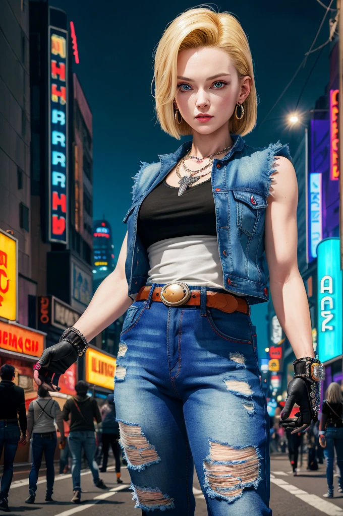anna nikonova aka newmilky, 1girl, Blonde woman, Blue eyes, Short hair, lora:St23:1>, serious, tiny nose