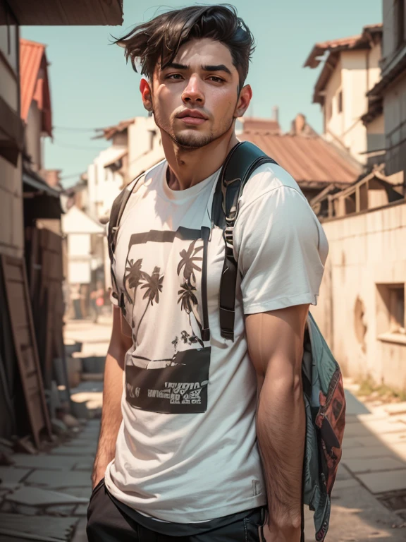 Chenge background cyberpunk handsome boy, realistic face, 8k ultra realistic,