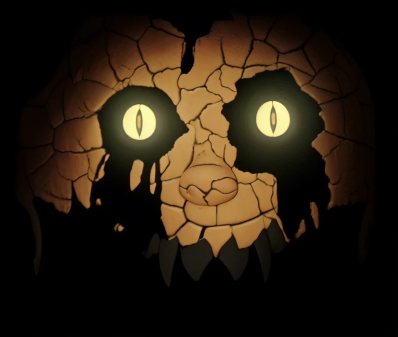 Creepy, The Golden Egg, ....3d, Disney Pixar, golden eyes