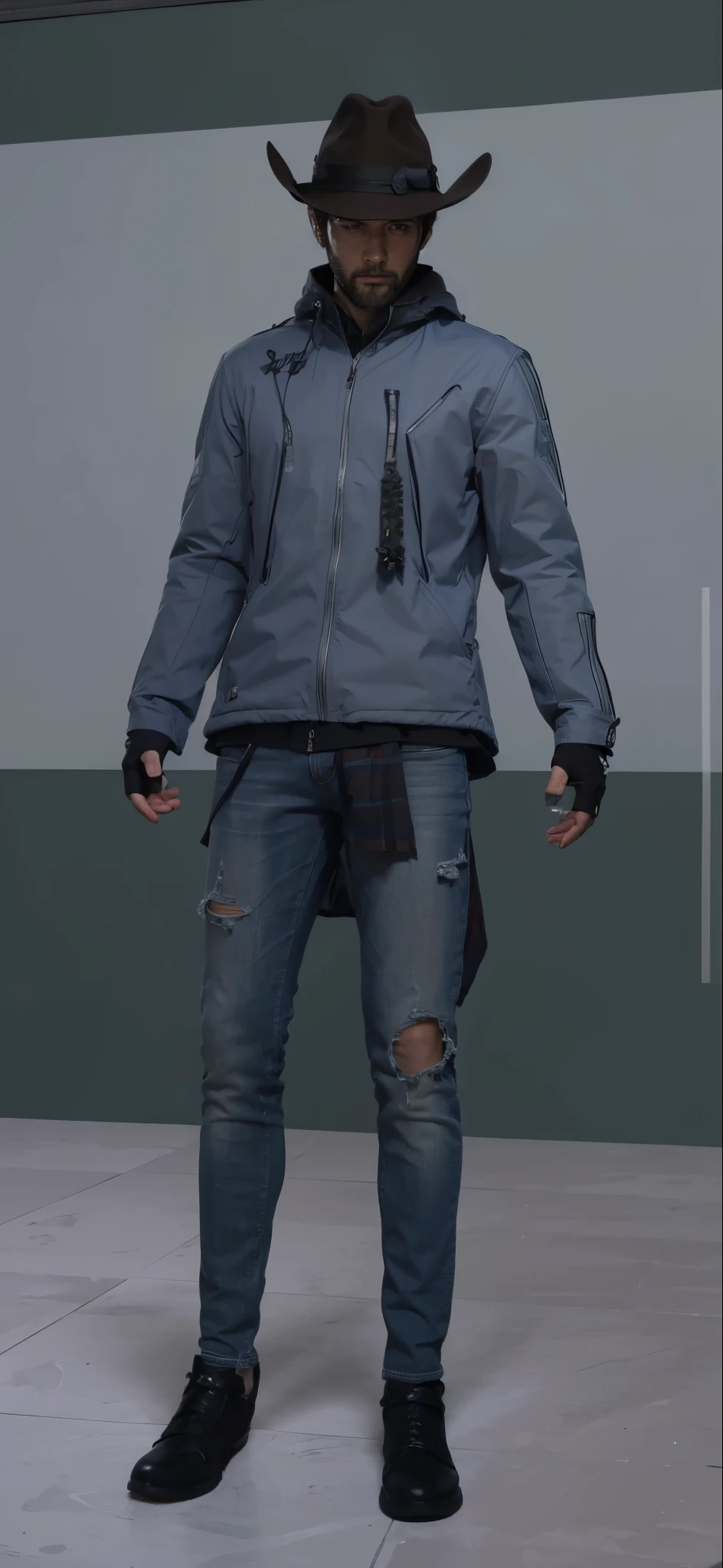3d, ultra hd quality, man face same as remain, same as original picture, super high resolution, handsome, top-quality, high resolution, realisitic, masterpiece, handsome face, 4K, with a well-proportioned body, cloth texture, intricate details, handsome detailed face, background, well-proportioned face