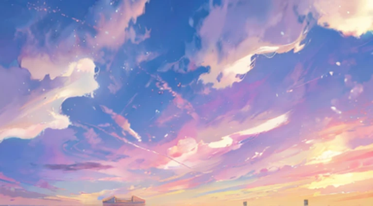 There a plane in the sky passing through the clouds, Anime Cloud, Anime Sky, anime backgrounds, Beautiful floating clouds. Japanese cartoon, Fluffy pink anime cloud, Colorful anime movie background, beautiful clouds in the sky, Anime background art, studio ghibli sky, anime movie backgrounds, Dream clouds, Dreamy sky, fluffy soft clouds, fantasy puffy sky, arte de fundo, Colorful clouds