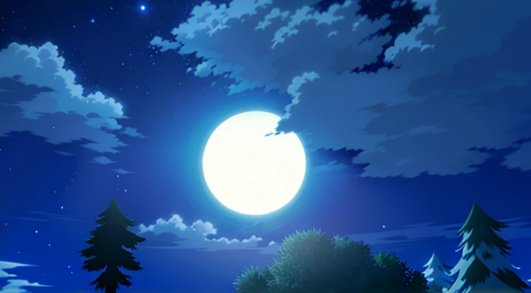 moon full、Cartoon scene of tree and surfboard, Today’s recommended anime  still, The magical moon shines overhead, night time moonlight, Dream-like atmosphere on a moonlit night, Bright moonlight, moonlight glow, Anime screenshots, big glowing moon, anime backgrounds, Anime screenshots, on a clear night sky, Moon, beautiful moon light, Moon Night