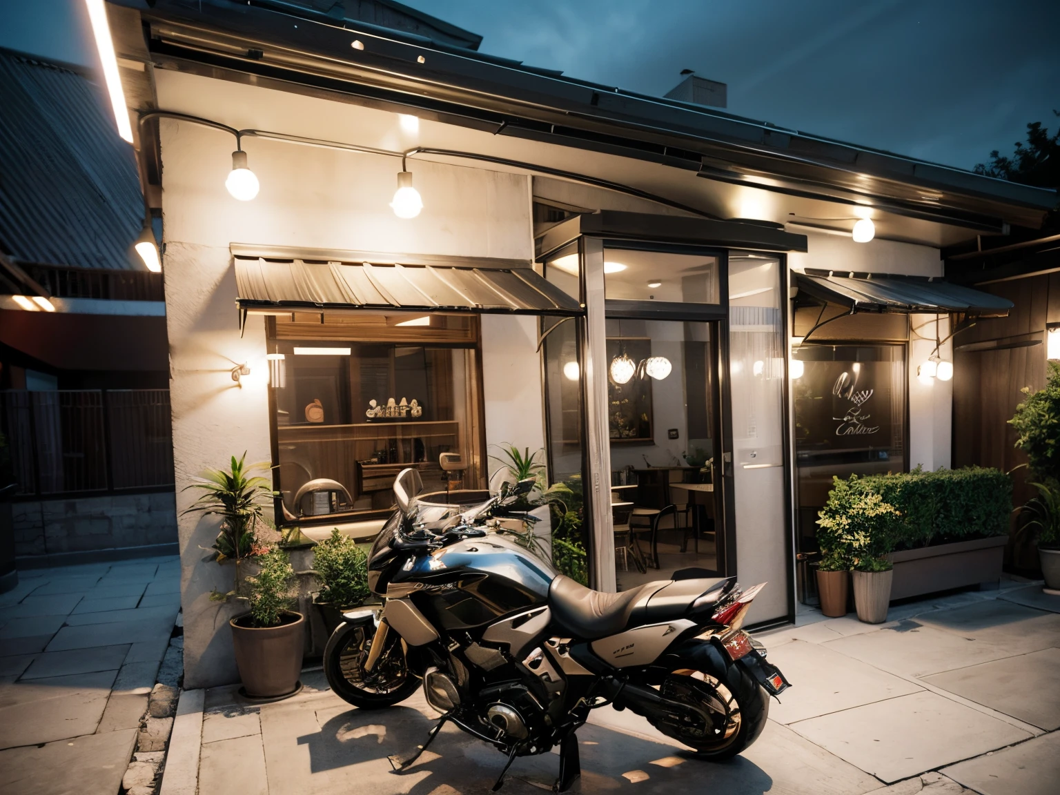 Coffee design, cinematric lighting, warm light, dynamic light, night light, 8k resolution, dslr, UE5 render, (super detail)