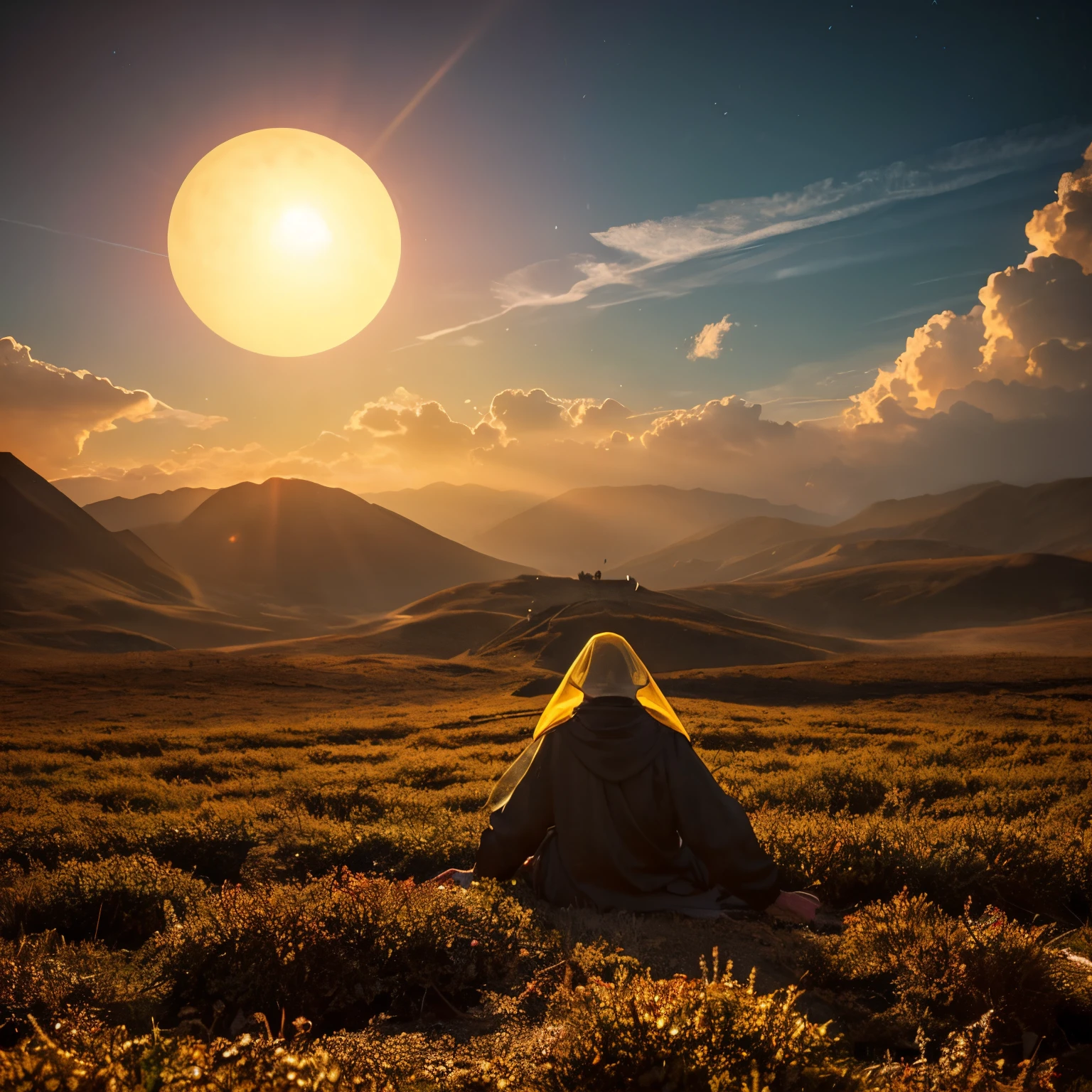 when the sun is about to disappear from the earth、A messenger from the darkness appears、Humanity was lured into the deep chaos and fell to heaven..