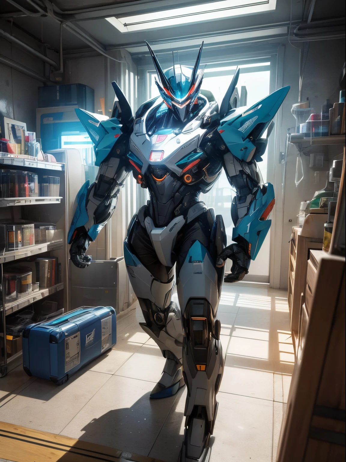 (estilo de brinquedo da caixa cega:1.2), (tiro de corpo inteiro) ,  1 TOURO fofo transparente, Mecha transparente, Capacete requintado:1.2, bright glasses:1.2, Cyberpunk, brilho sonhador, limpo, fundo branco, ( global ilumination, ray tracing, HDR, unreal render,Reasonable design, alto detalhamento, master part, best quality, UHD, Cinematic lighting)