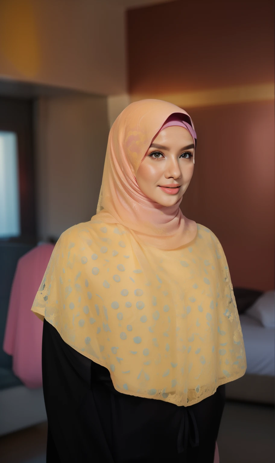 (((HIJAB MALAY GIRL))), top-quality、masterpiece、Surreal、((childs room))、((Stuffed animals are on display.))、gymnastic suit、japanes、Pupils、tiny girl、The appearance of the child、Height 140cm、hchool girl、small body of a child、streaks、Thin leg、report、Sunlight、Human Realistic Skin、Glossy skin、a picture、full bodyesbia、(((HEAVY FLAT CHEST))), (((Fluorescent SHELL PINK LACE HIJAB ))), (((HUGE NIPPLES))), ((( HEAVY NIPPLES))), (((HUGE BUTT))), ((( TRANSPARENT Fluorescent SHELL PINK LACE LINGERIE))), (((Fluorescent SHELL PINK BRA))), (((Fluorescent SHELL PINK PANTIEluorescent SHELL PINK LACE))), (((LONG NIPPLES))), (((CUM FACE))), (((FLAT CHEST))), (((BIG BOOG BOOTY))), (((SADNESS))). (((SKIRT))).