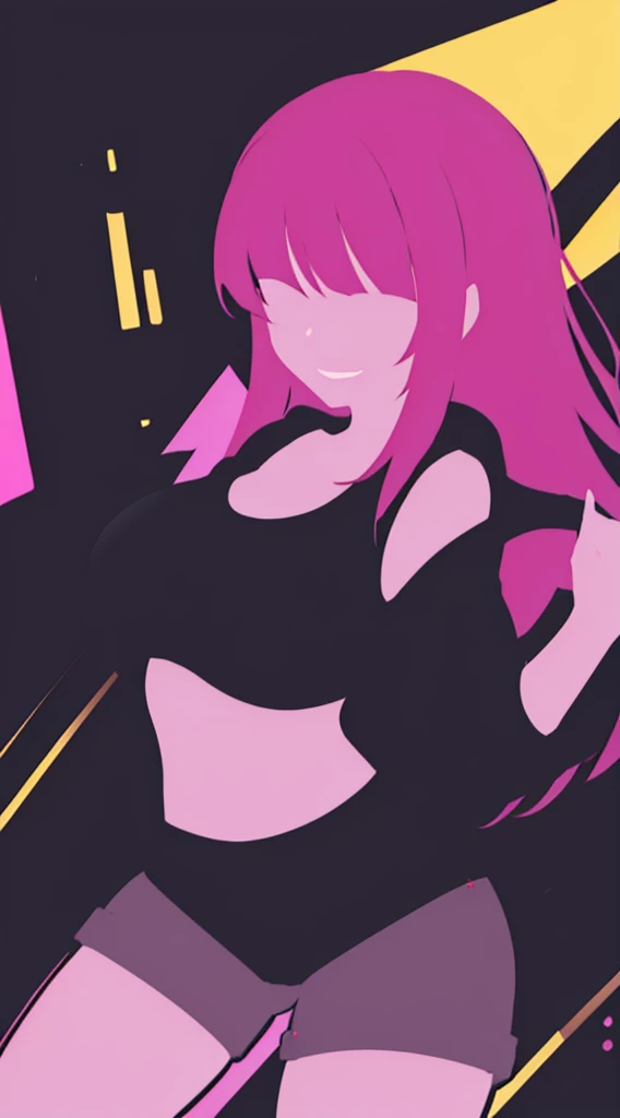 Ultimate masterpiece,in 8K,High quality,super precision,1girl in(crazed smile),Big Assault Rifle,tits out,bomber jacket,Tank Tops,hotpants,in fighting,nightcity(cyberpunked),dazzling neon light,Blood splatters on the screen,luxury,