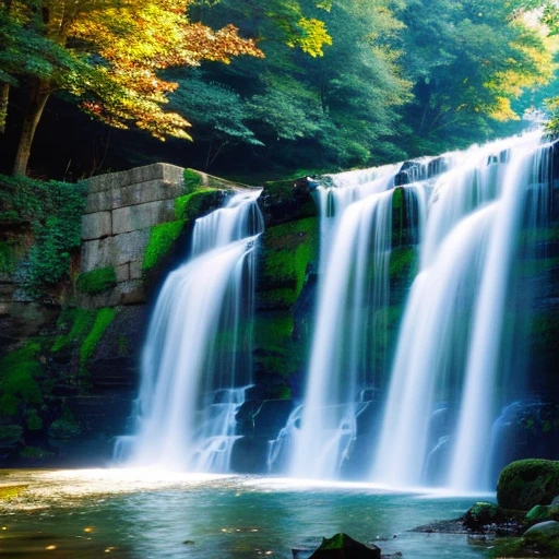falls、landscapes
