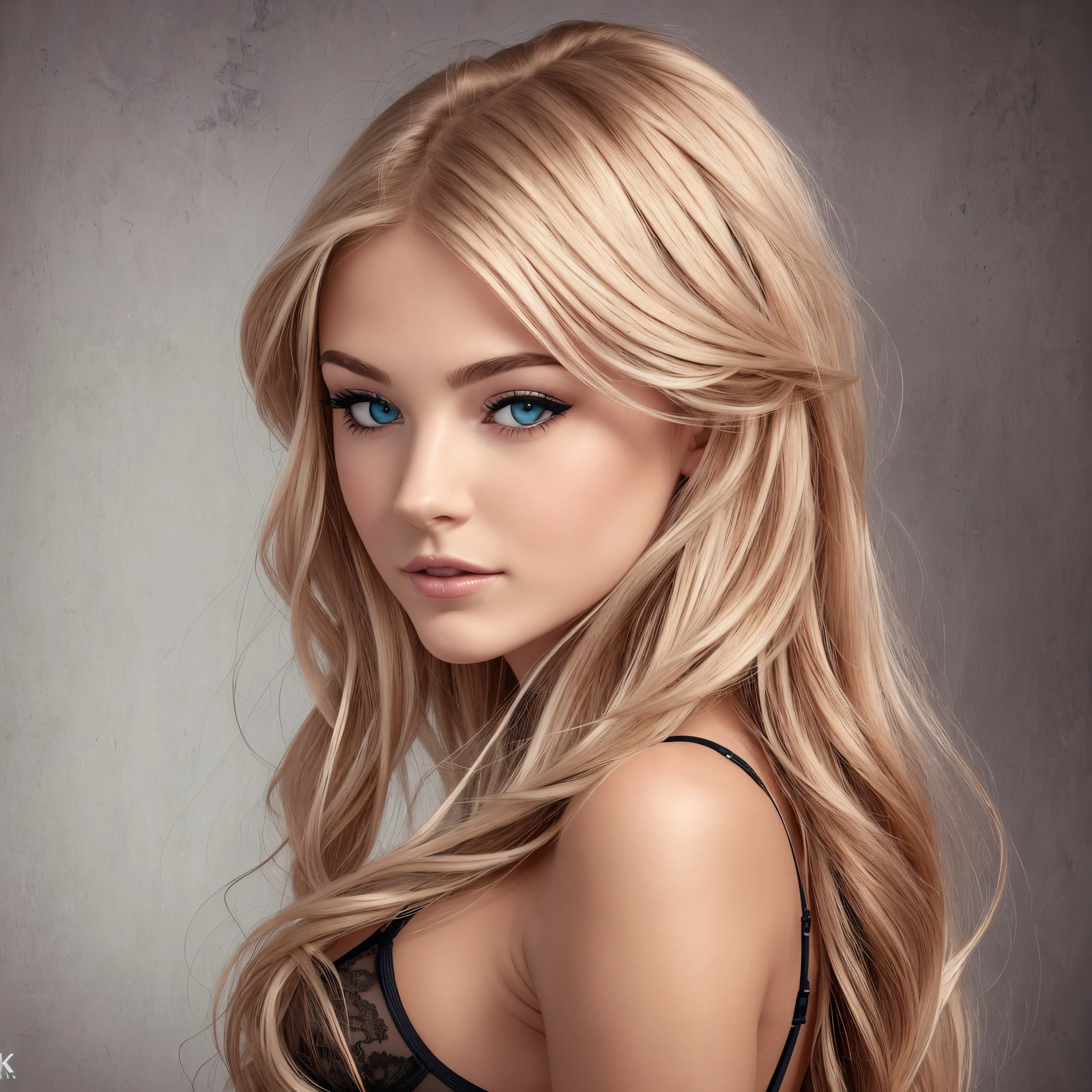 professionnel, (Photo 4K:1.1) par (JeremyLipking:0.3), (Dietman Anna:0.3), (jiner:0.3), (mise au point nette:1.3), High detail, ne rien porter, beautifull detailed face, Yeux bleus, longs cheveux blonds, (attractive young woman:1.3), (Seductive:1.1), (rougissant:1.1), Type de corps de sablier, grand cercle, blonde goddess, tight attire, bite the lips, joli visage, fille parfaite aux cheveux blancs, biting his lips, belle fille blonde, bonne jeune fille, fille mignonne, magnifique blonde, seins, porter de la lingerie, lingerie rose, background dark, side profile --auto --s2