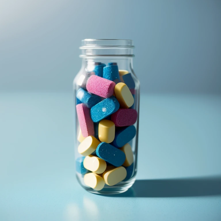 there a pill with many pills in it on a blue surface, pills and medicine, offering the viewer a pill, highly capsuled, pills, taking mind altering drugs, medicine, by Sebastian Vrancx, healthcare, drugs, hyperrealistic illustration, beeple daily art, ultra realistic 3d illustration, by Artur Tarnowski